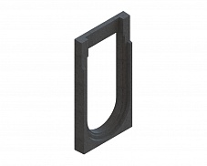 Переходник ревизионный полимербетонный конечный 67249-К, рис. 4