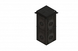 Дождеприемный колодец сборный PolyMax Basic 500х500 с высоким бортом, рис. 5