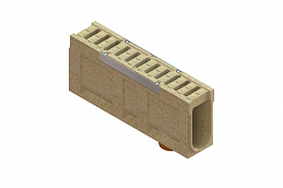 Блок монолитный водоотводный CompoMax ревизионный с решеткой полимербетонной DN150 h41 кл.E (комплект), рис. 4