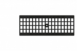Решетка водоприемная Basic ячеистая чугунная кл. С250, рис. 2